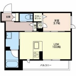 ヴェルデ磯部の物件間取画像